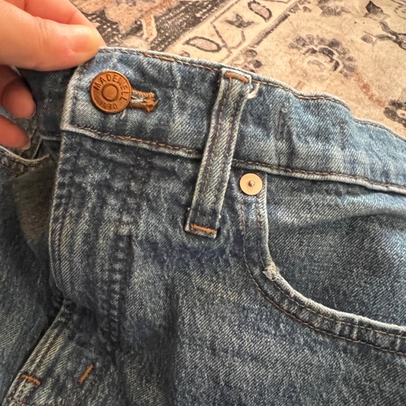 The Perfect Vintage Wide-Leg Crop Jean Medium Wash Size 28 - Picture 6 of 12